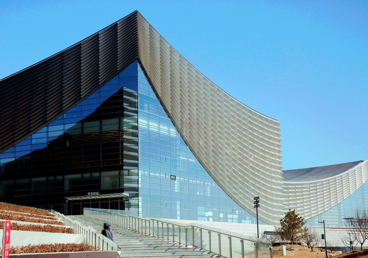 北京新建城市图书馆、北京艺术中心....探访随拍