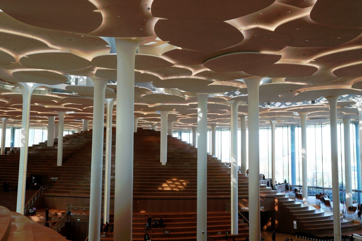 北京新建城市图书馆、北京艺术中心....探访随拍