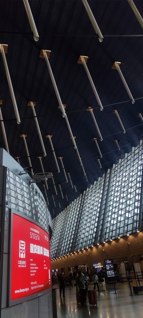 浦东机场手机拍