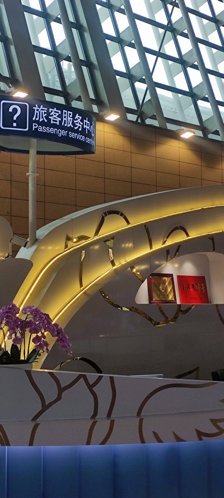 浦东机场手机拍