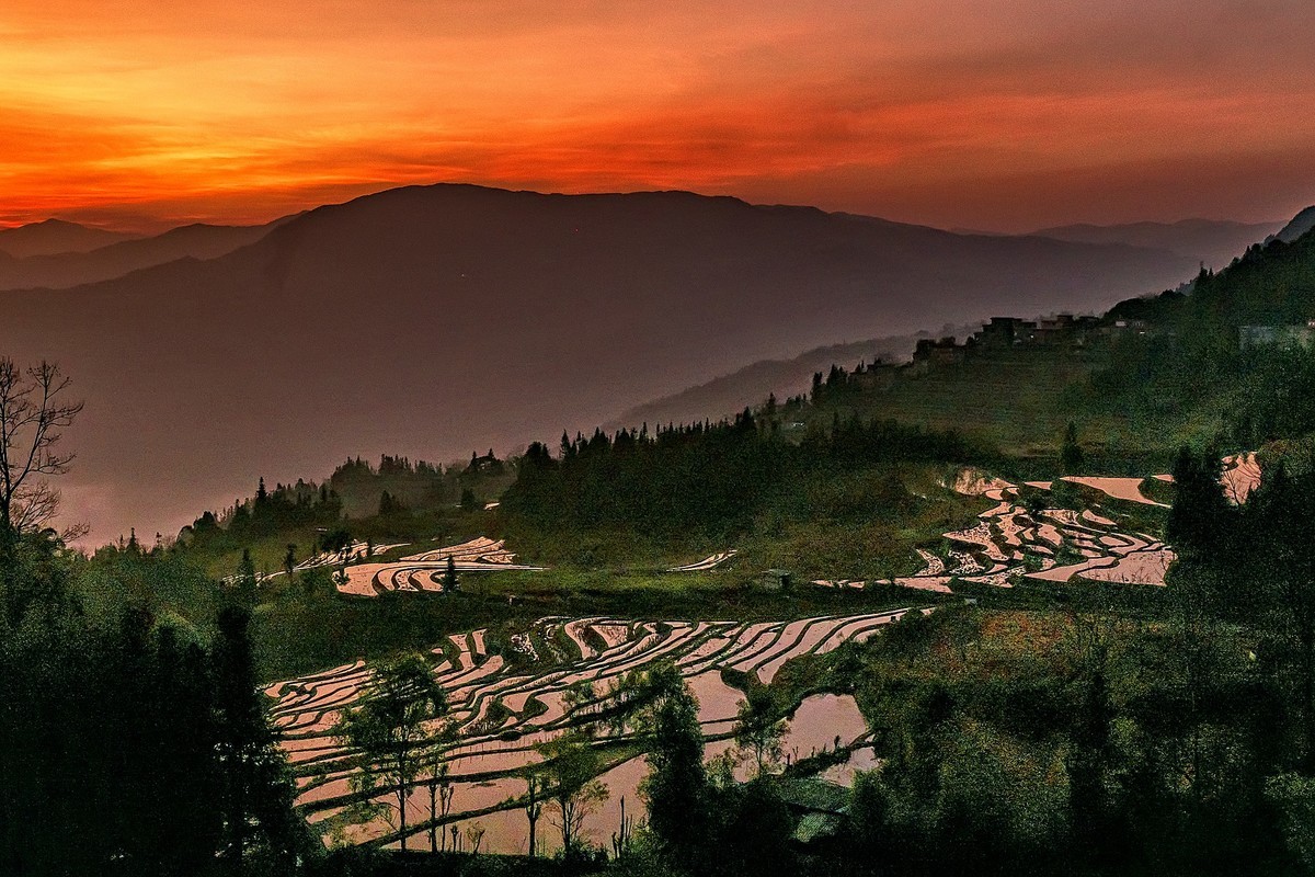 红河 · 撒玛坝梯田