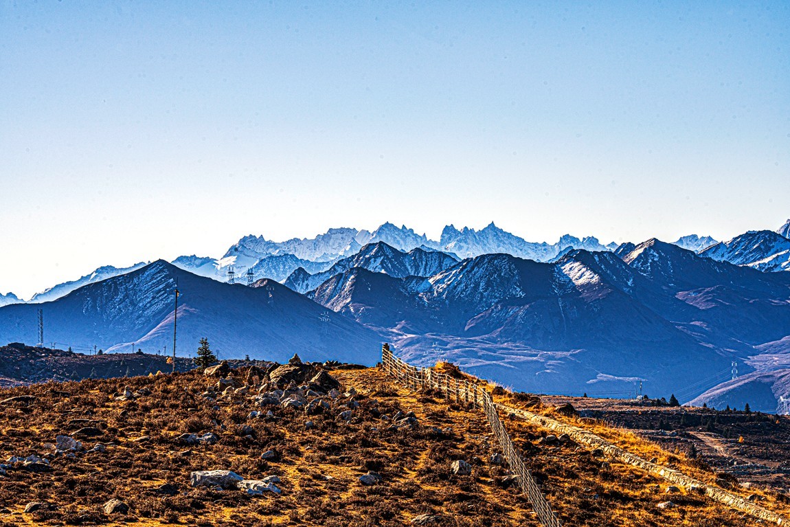 行走在318国道--新都桥段【12】