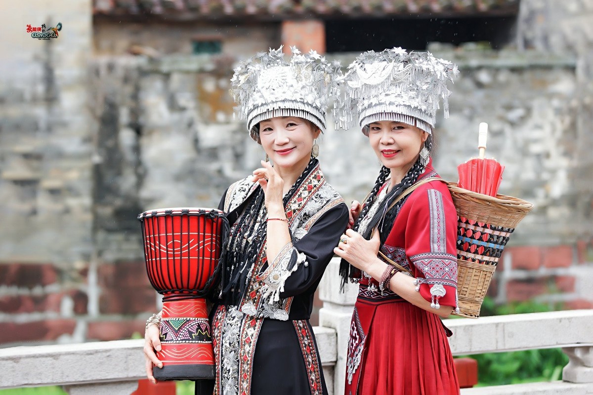 【古村落苗家姐妹】---梁祝、蝴蝶