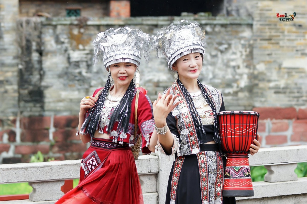【古村落苗家姐妹】---梁祝、蝴蝶