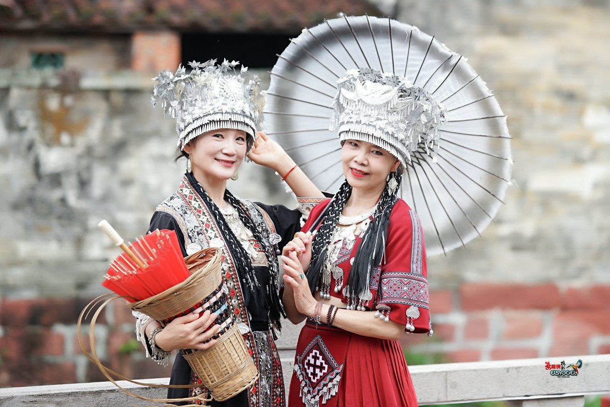 【古村落苗家姐妹】---梁祝、蝴蝶