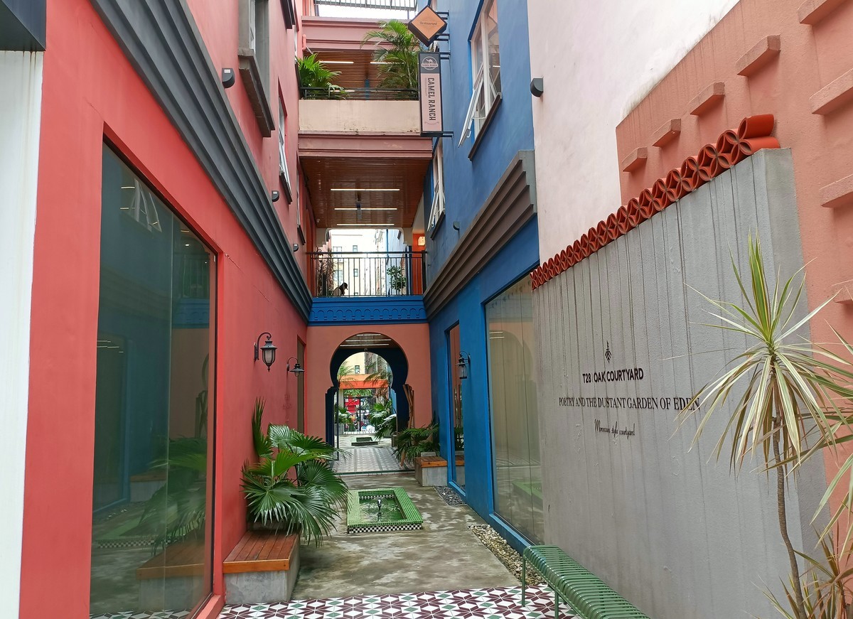 摩洛哥风情街。