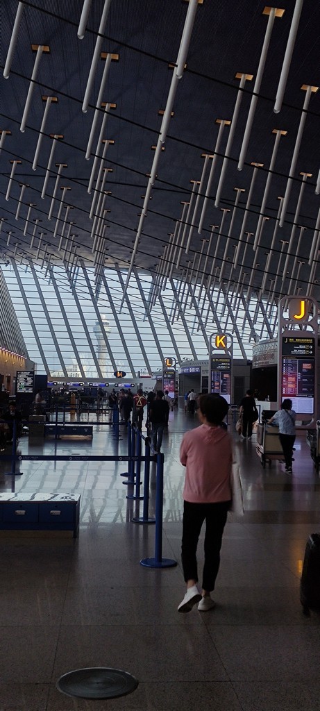 浦东机场手机拍