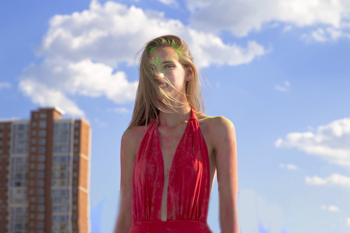 失败的彩粉拍摄