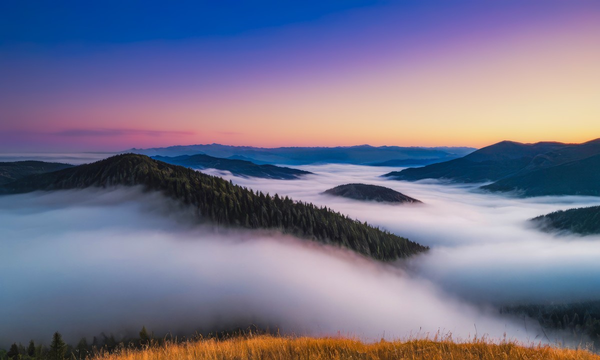 日出的宁静与和谐