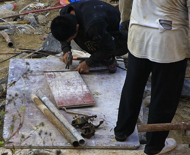 919【不老松：海南游摄纪实】临高长島兰湾二期工程正紧张进行：精益求精！