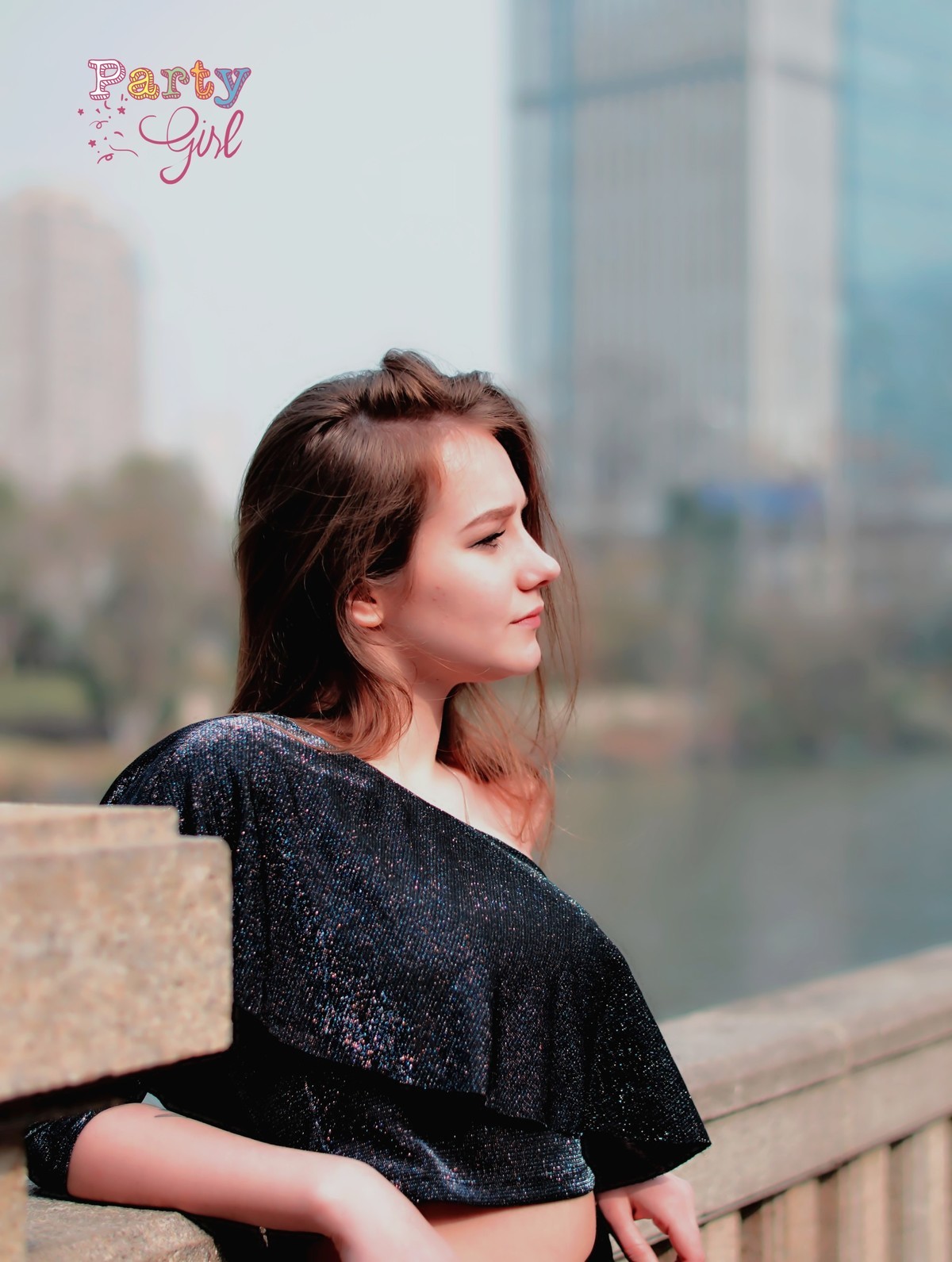 街拍∶俄罗斯美女模特安娜