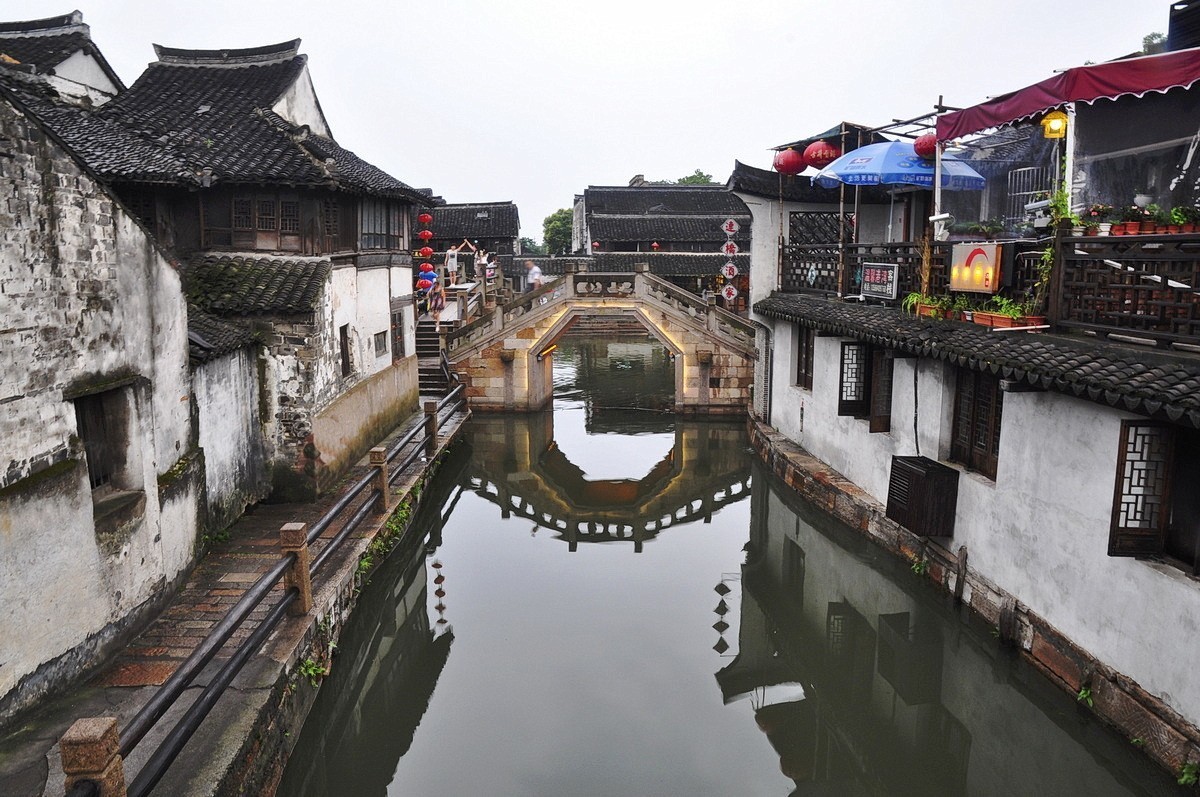 小桥流水人家江南水乡西塘