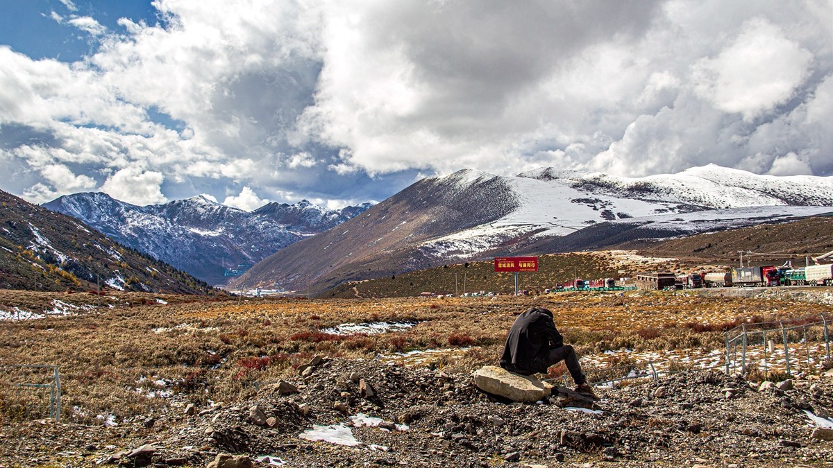 秋行川西高原--风雪折多山【2】