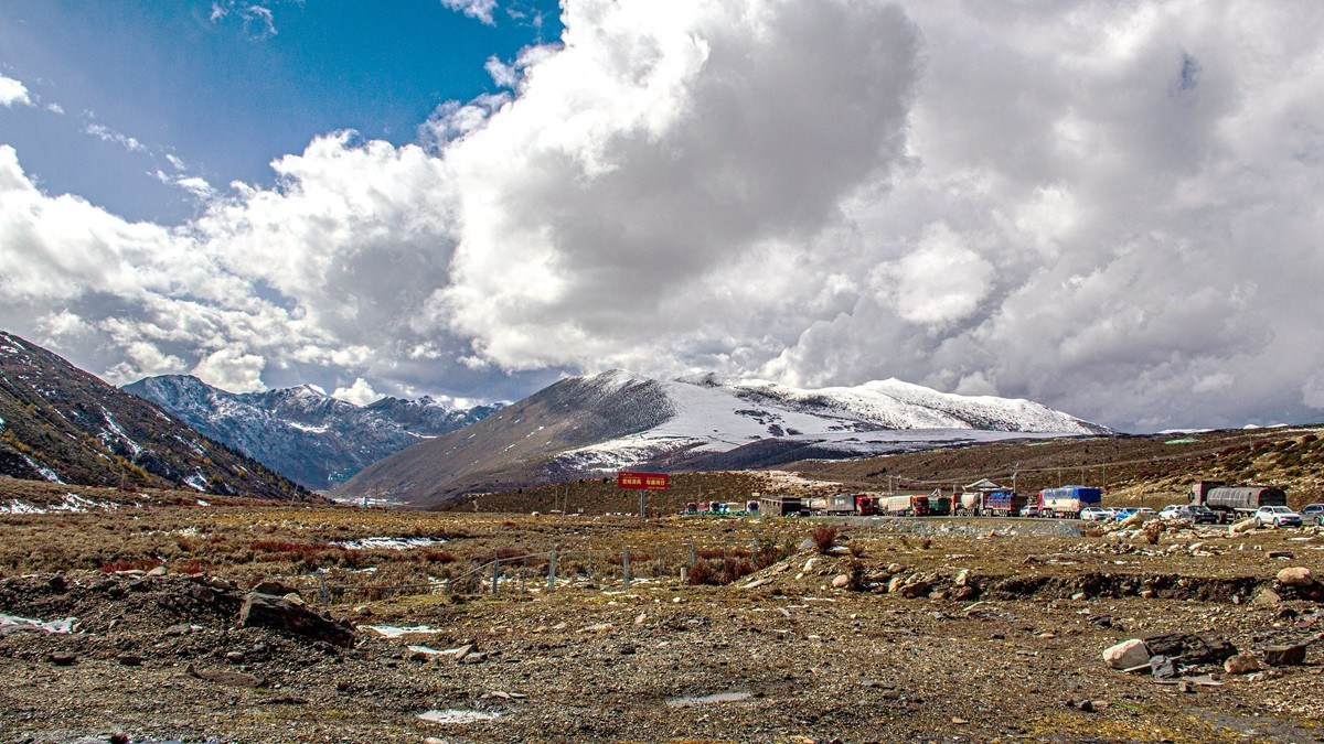 秋行川西高原--风雪折多山【2】