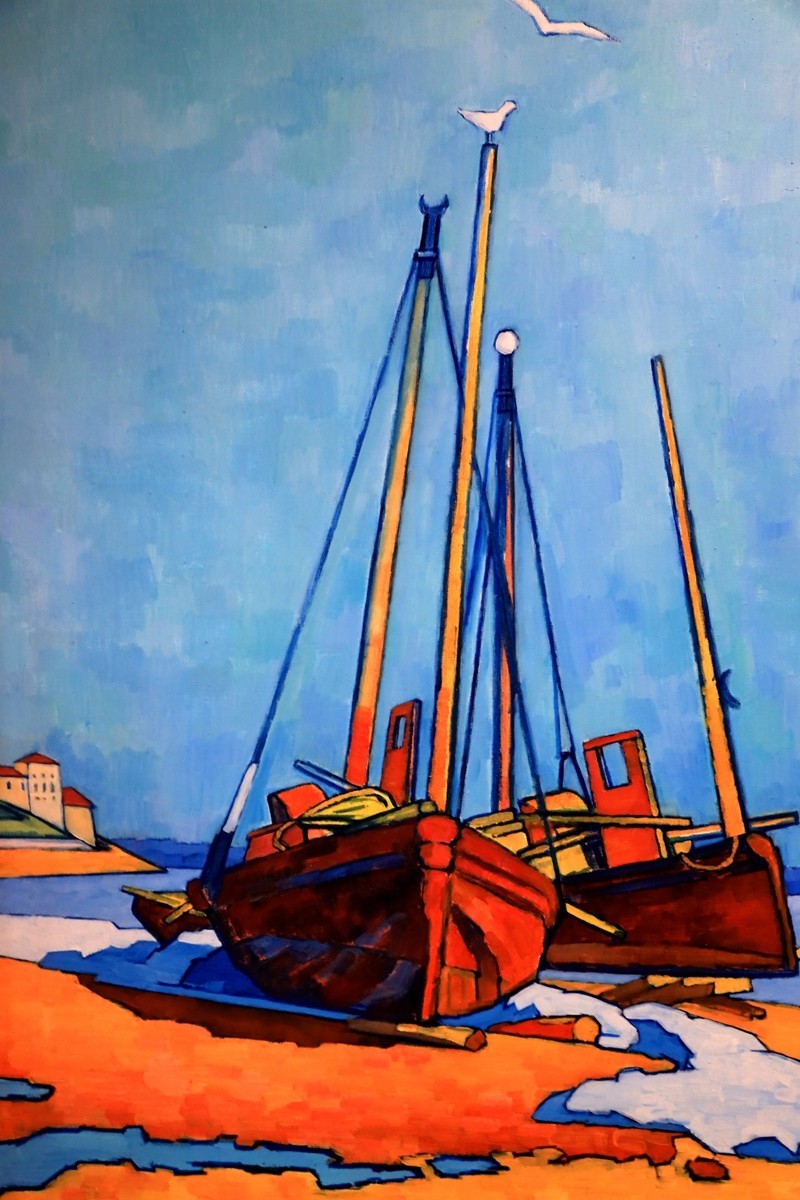 俄罗断油画--哈尓滨搏物馆1