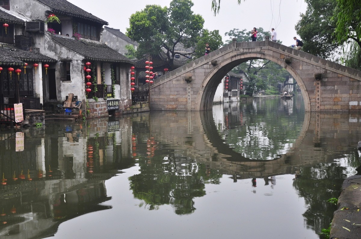 小桥流水人家江南水乡西塘