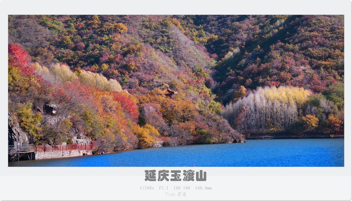 延庆玉渡山斑斓秋色