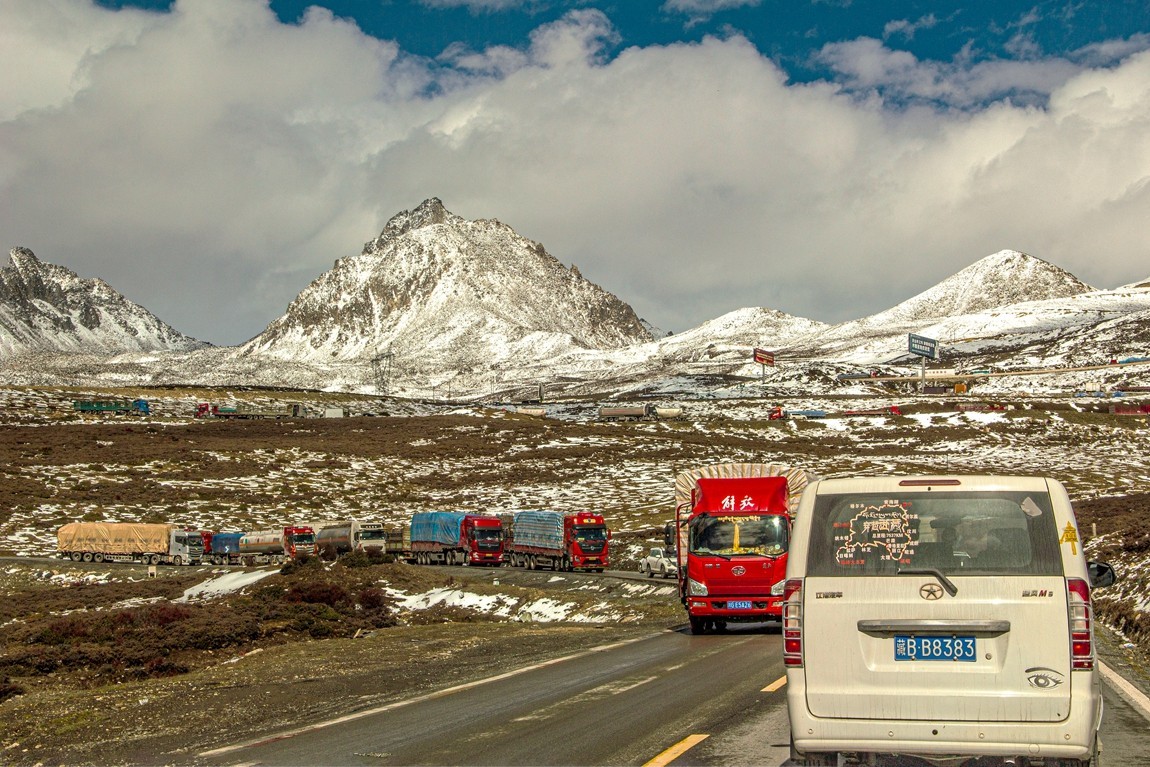 秋行川西高原--风雪折多山【2】