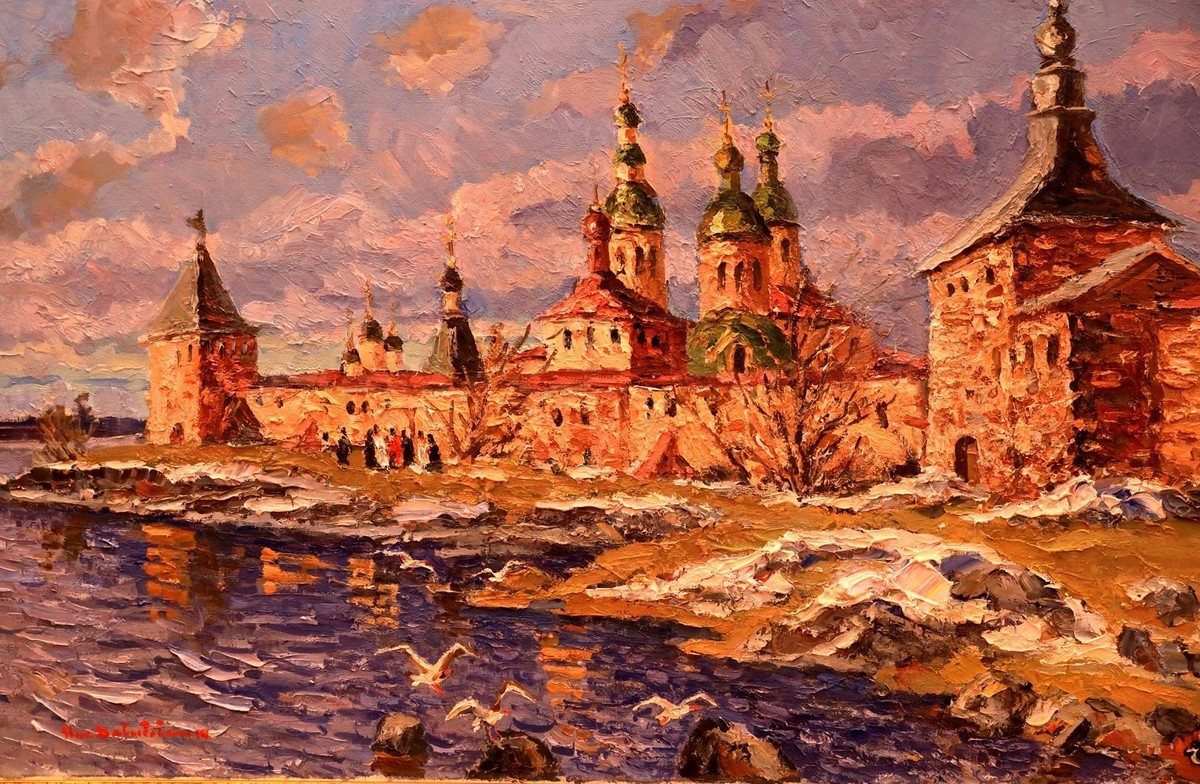 俄罗断油画--哈尓滨搏物馆1