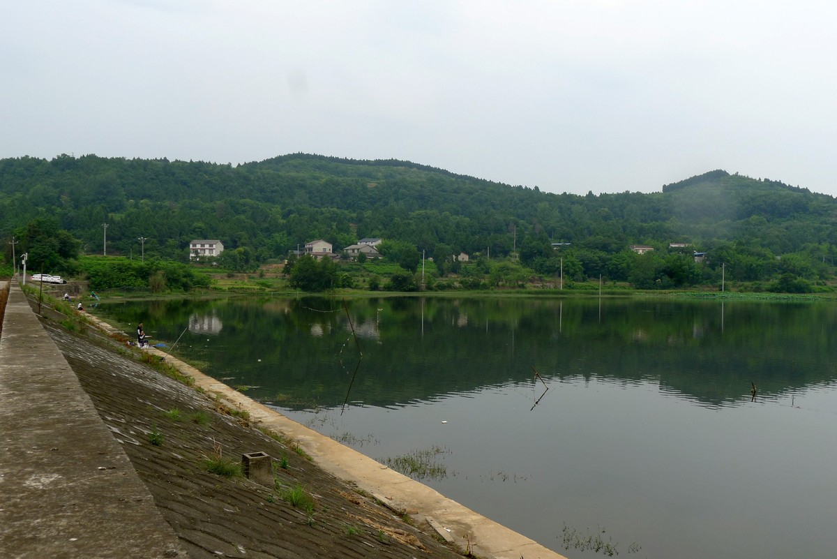 前进水库钓场，今天有人在这钓到了两只大甲鱼