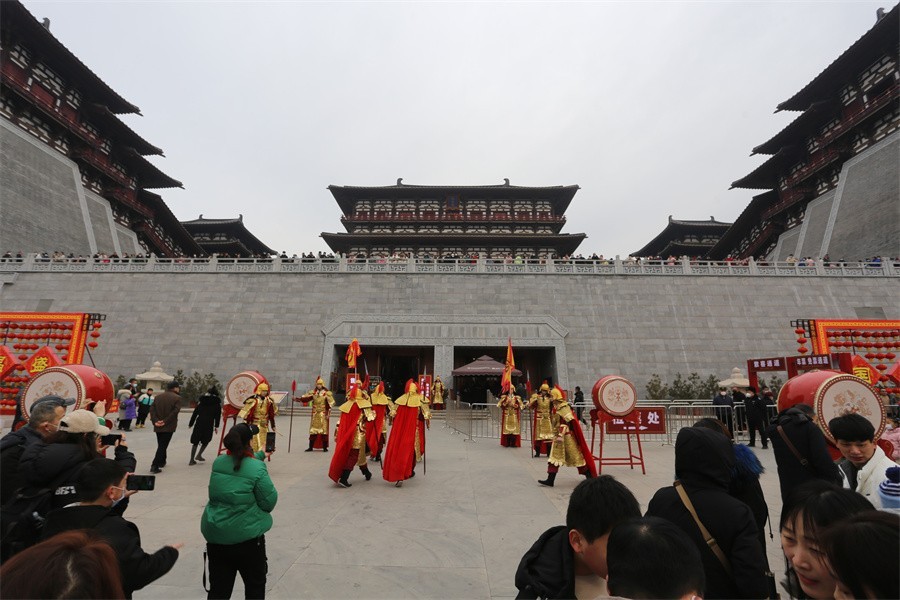 大年初五的洛阳应天门-中关村在线摄影论坛