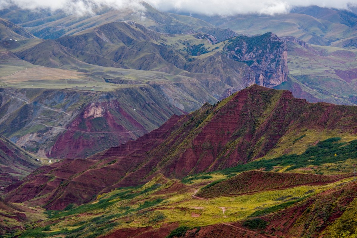青海玛沁走同德的路上随拍