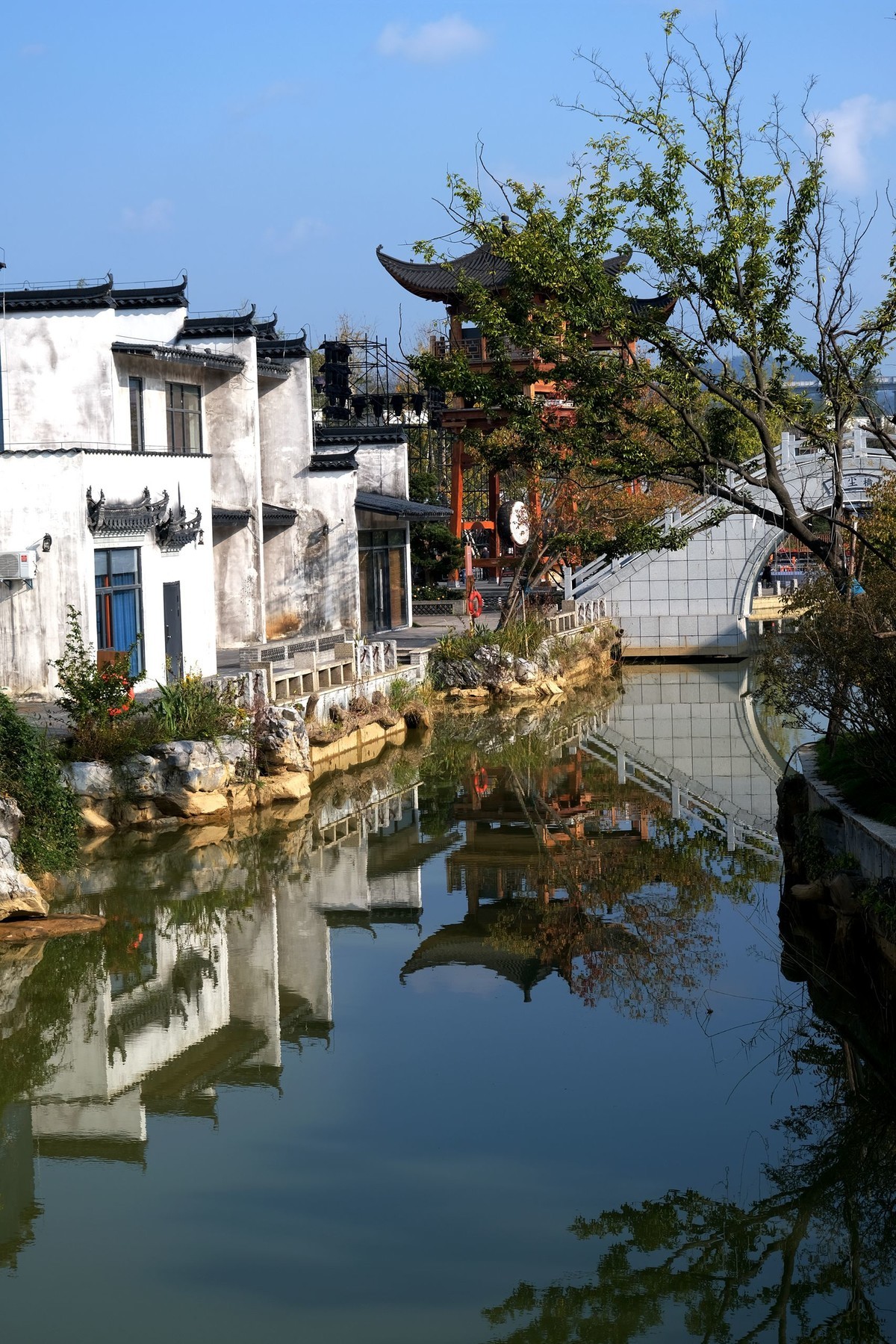 婺源县婺女洲景区风光