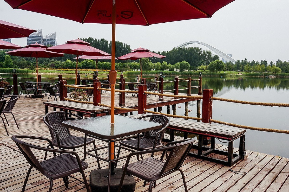 北京未来科学城滨水公园小景