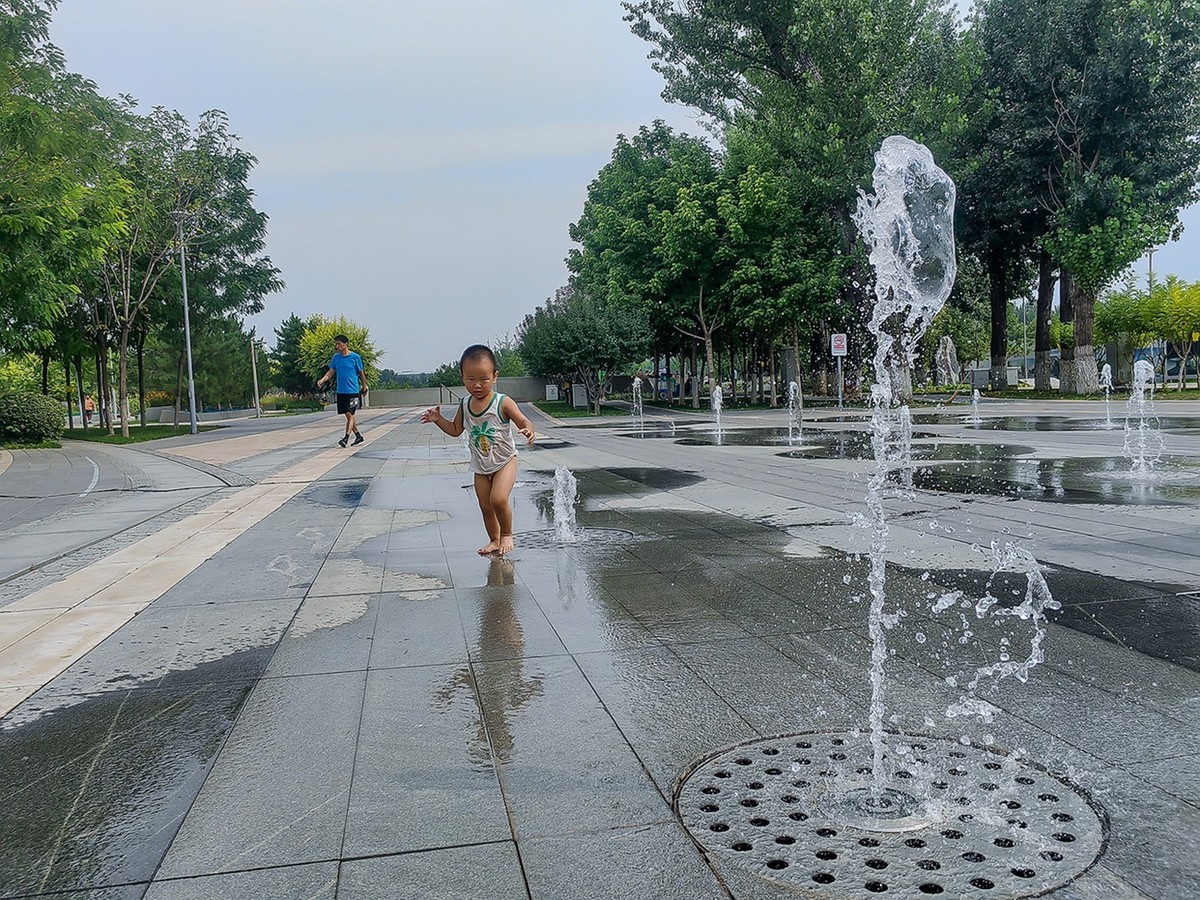 北京未来科学城滨水公园小景 二