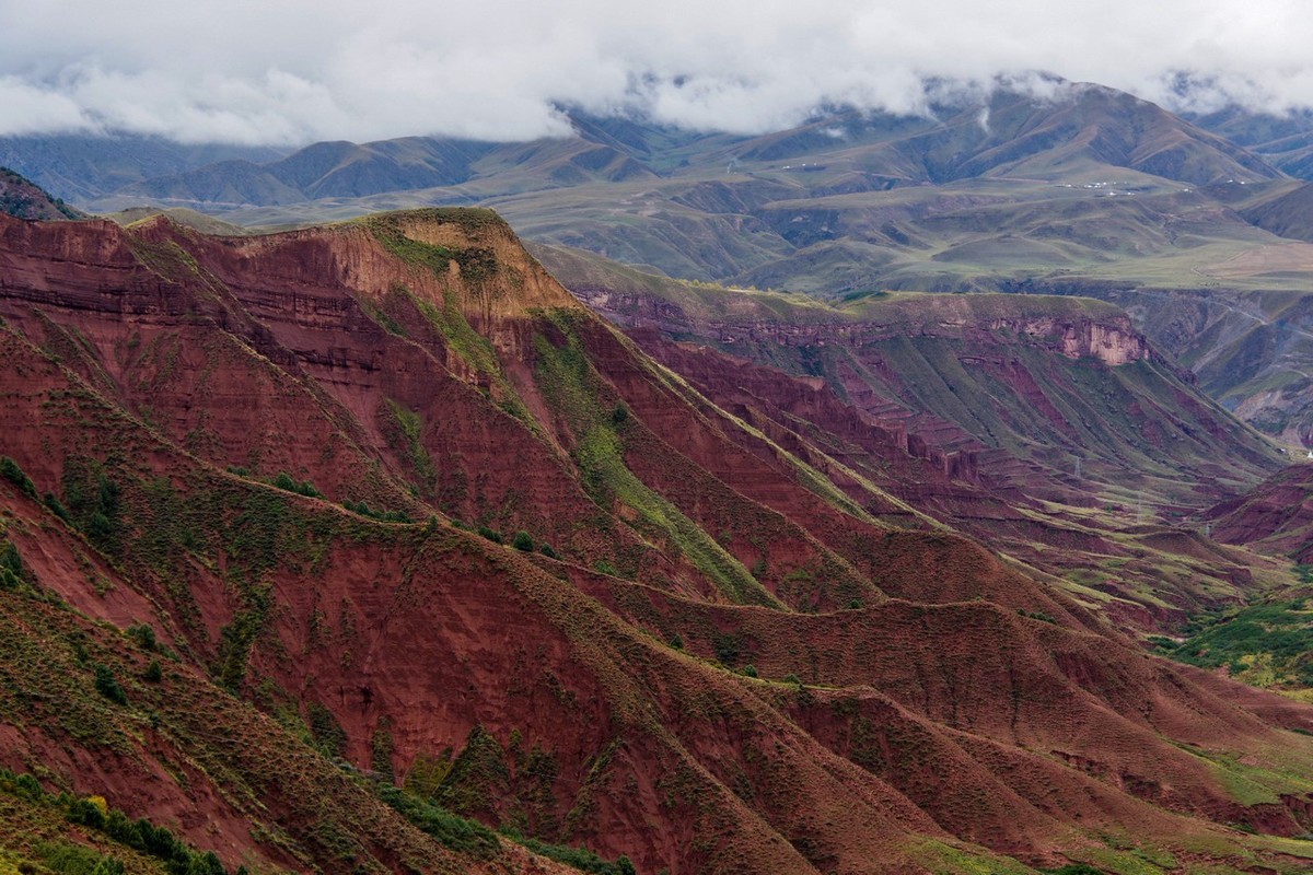 青海玛沁走同德的路上随拍