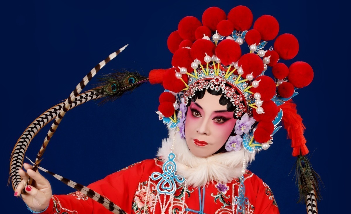 我的京剧照     京剧旦角