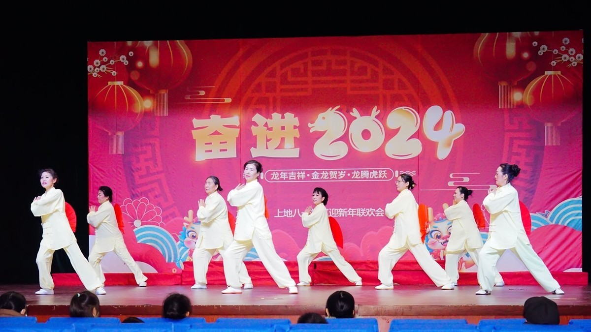 北京社区迎新年联欢会（四）