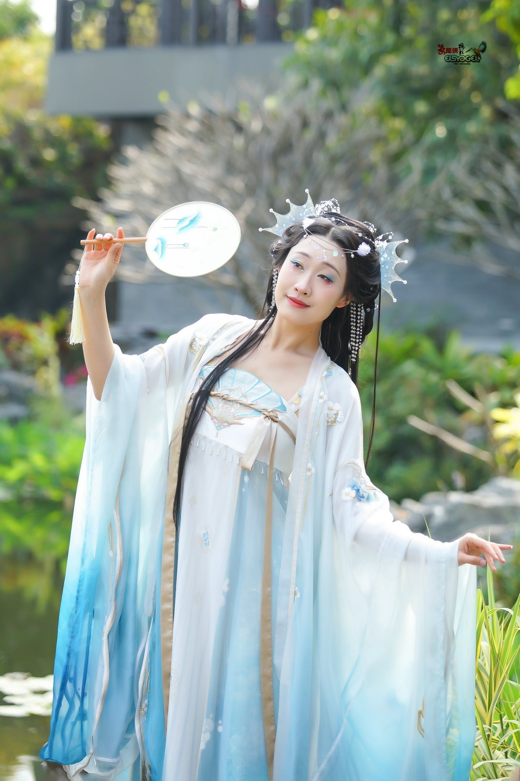 【蓝色人鱼美女】---银璐