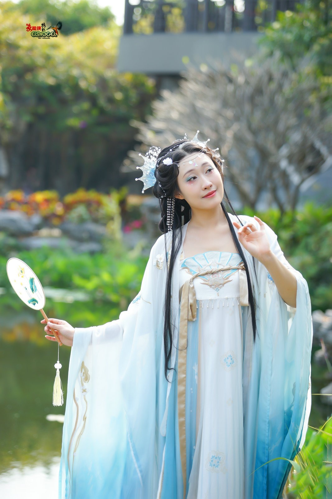 【蓝色人鱼美女】---银璐