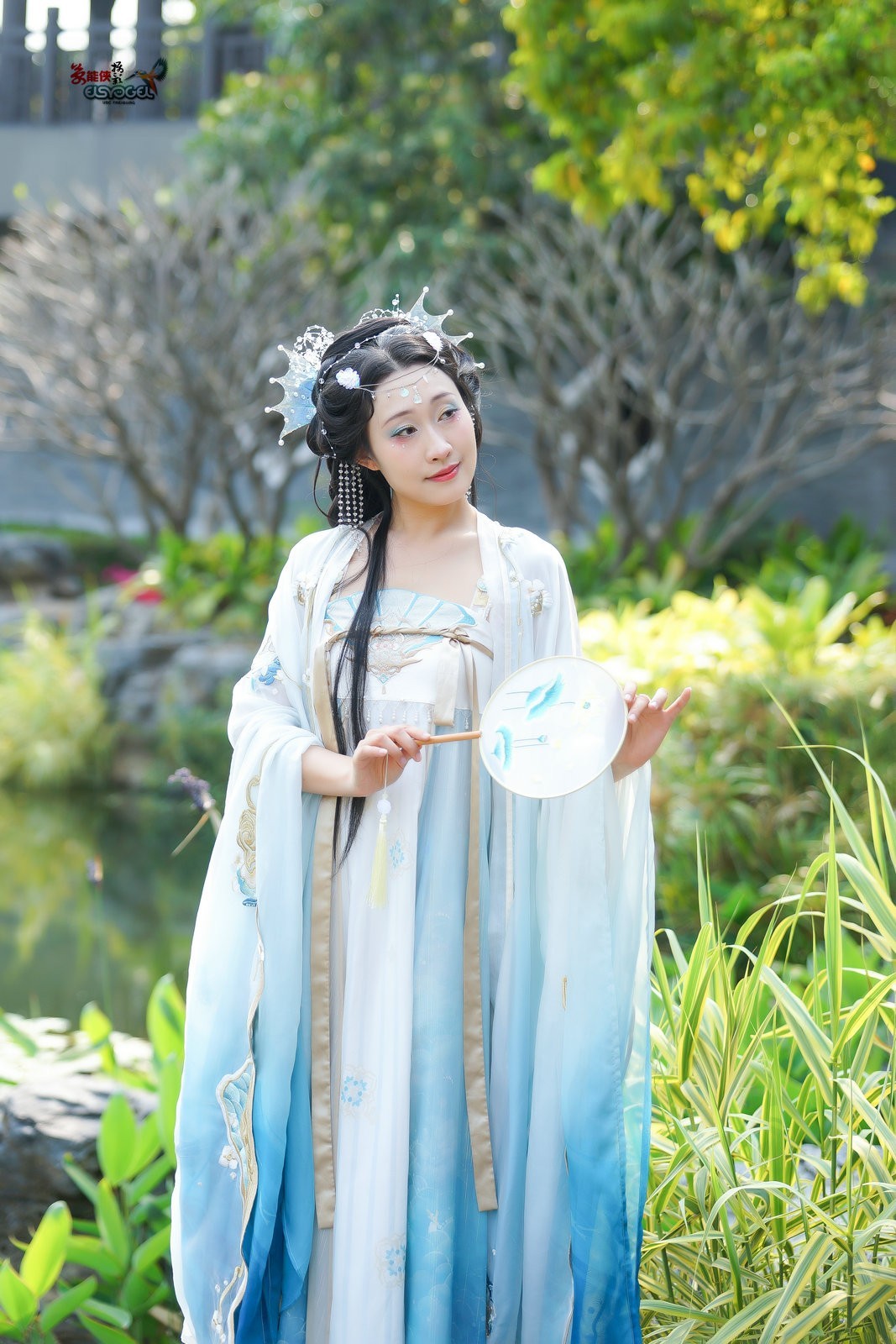 【蓝色人鱼美女】---银璐