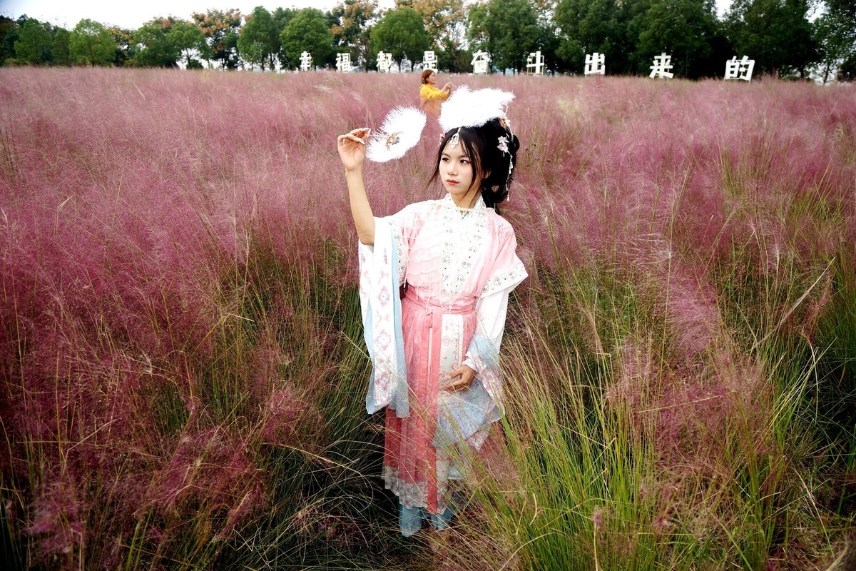 环境人像---花博汇的古装美女！