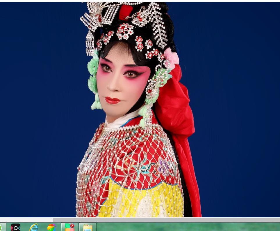 我的京剧照     京剧旦角