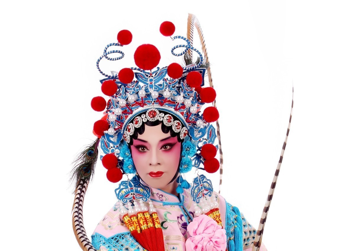 我的京剧照     京剧旦角