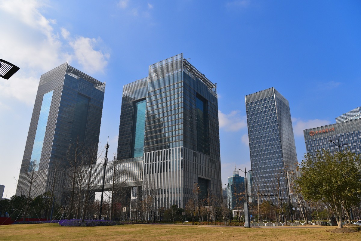 新年元旦，上海世纪广场壮丽风貌（上）