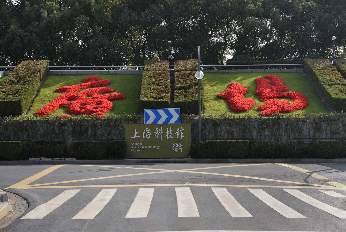 新年元旦，上海世纪广场壮丽风貌（上）