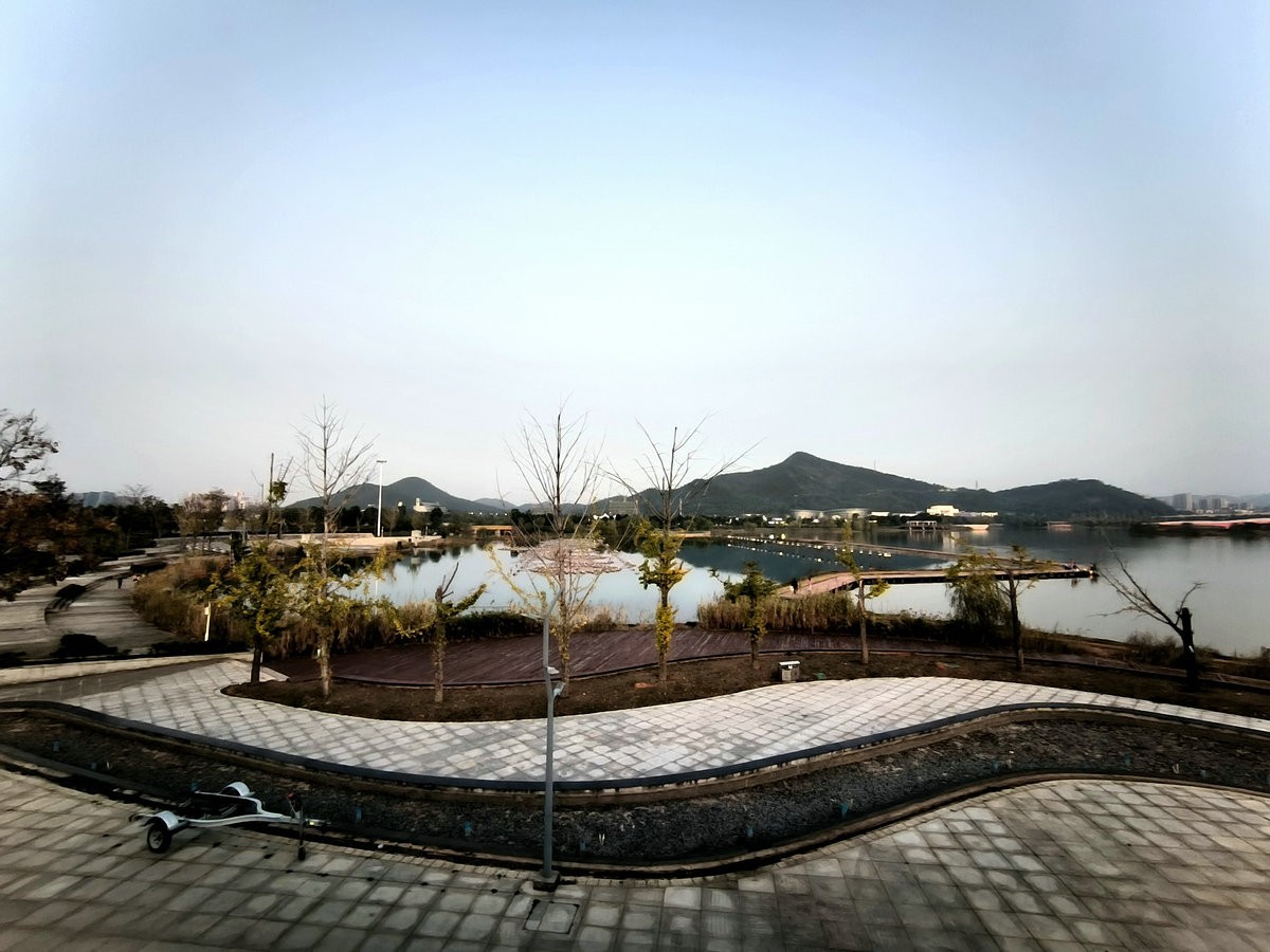 漫步星城 走街串巷（519）日暮九华湖