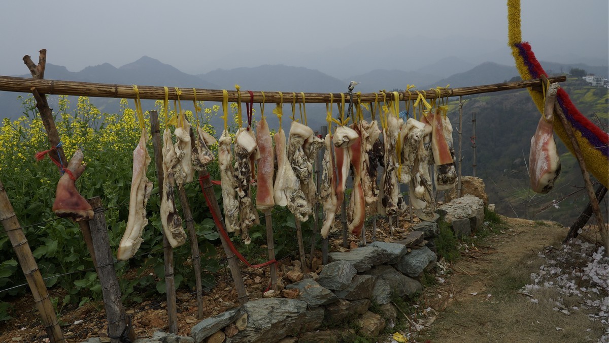 石潭湖山岭随拍