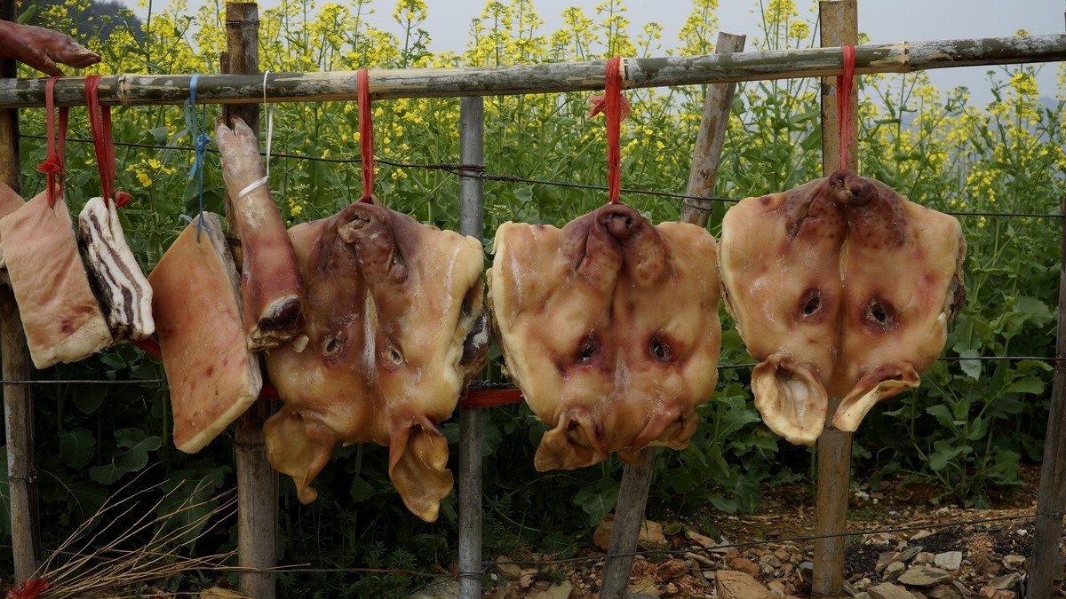 石潭湖山岭随拍