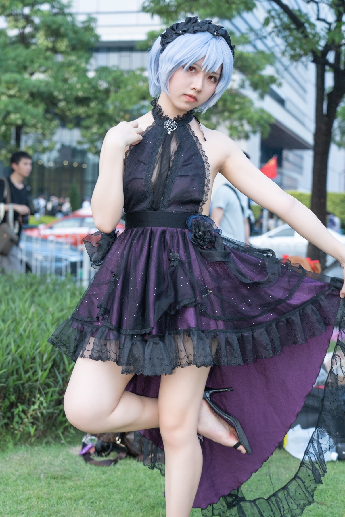 【黑白连衣裙】-明日香和绫波丽