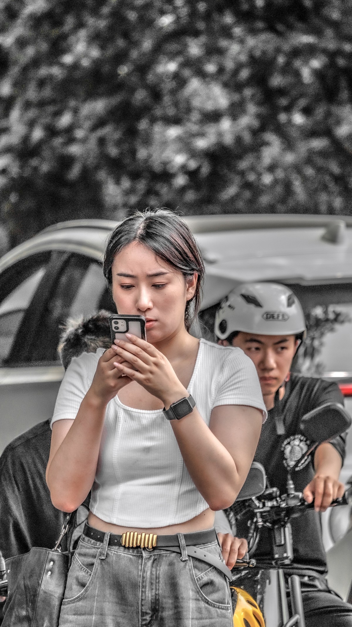 登上北高峰一揽杭城景