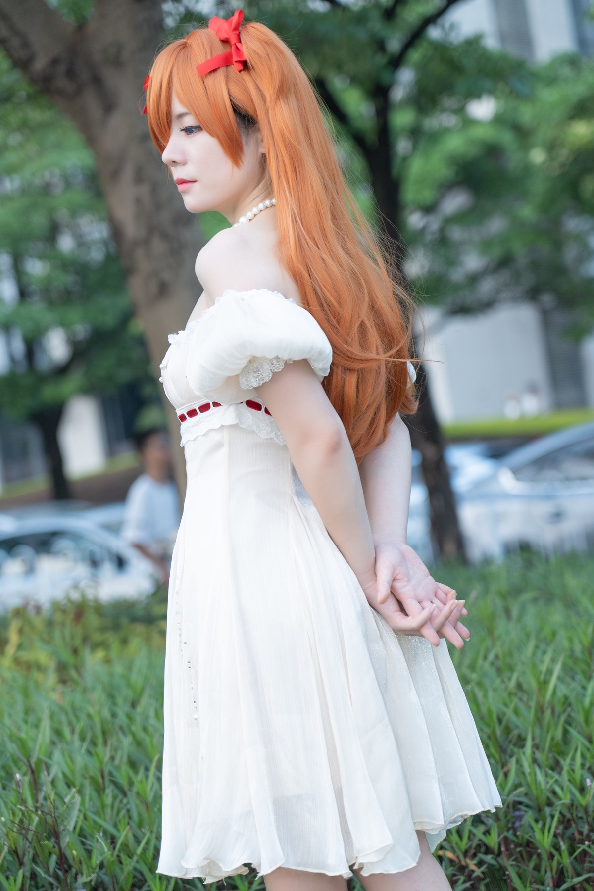 【黑白连衣裙】-明日香和绫波丽