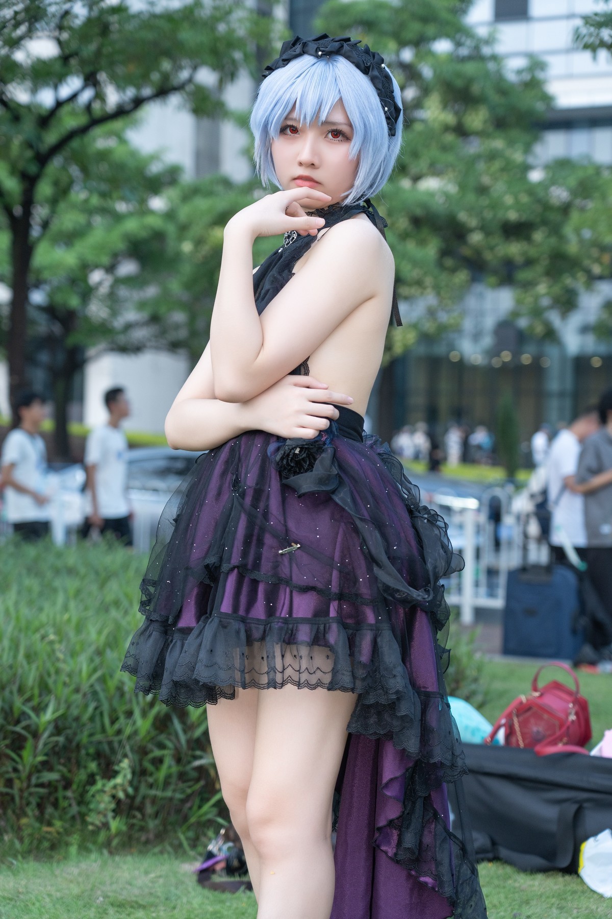 【黑白连衣裙】-明日香和绫波丽