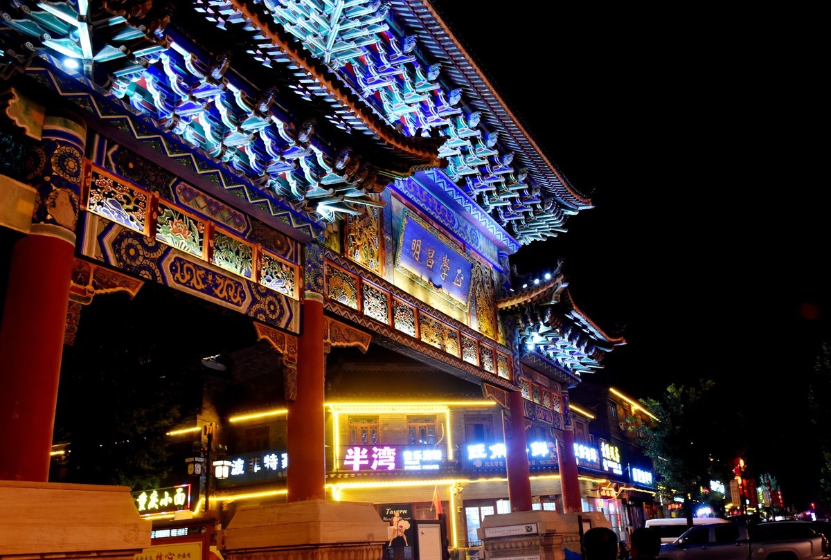 唐山滦州古城夜景（5）