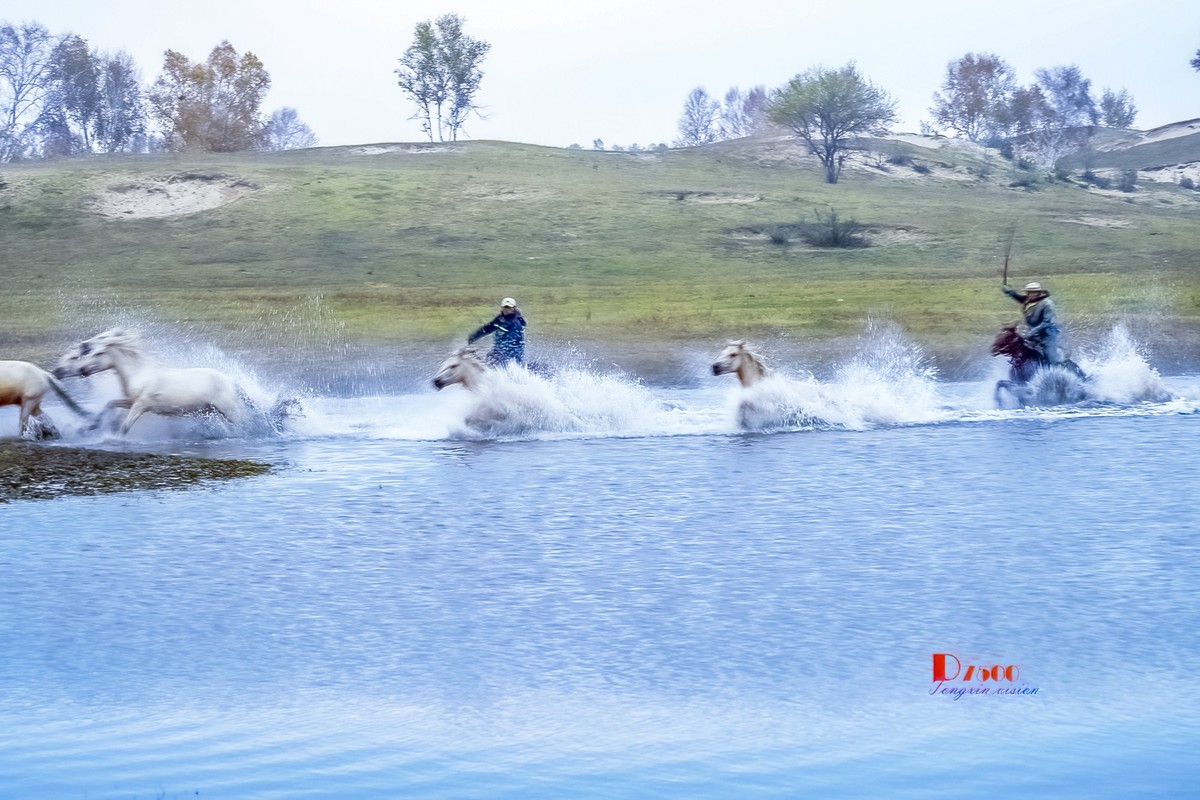 慢门 飞马踏水（3）