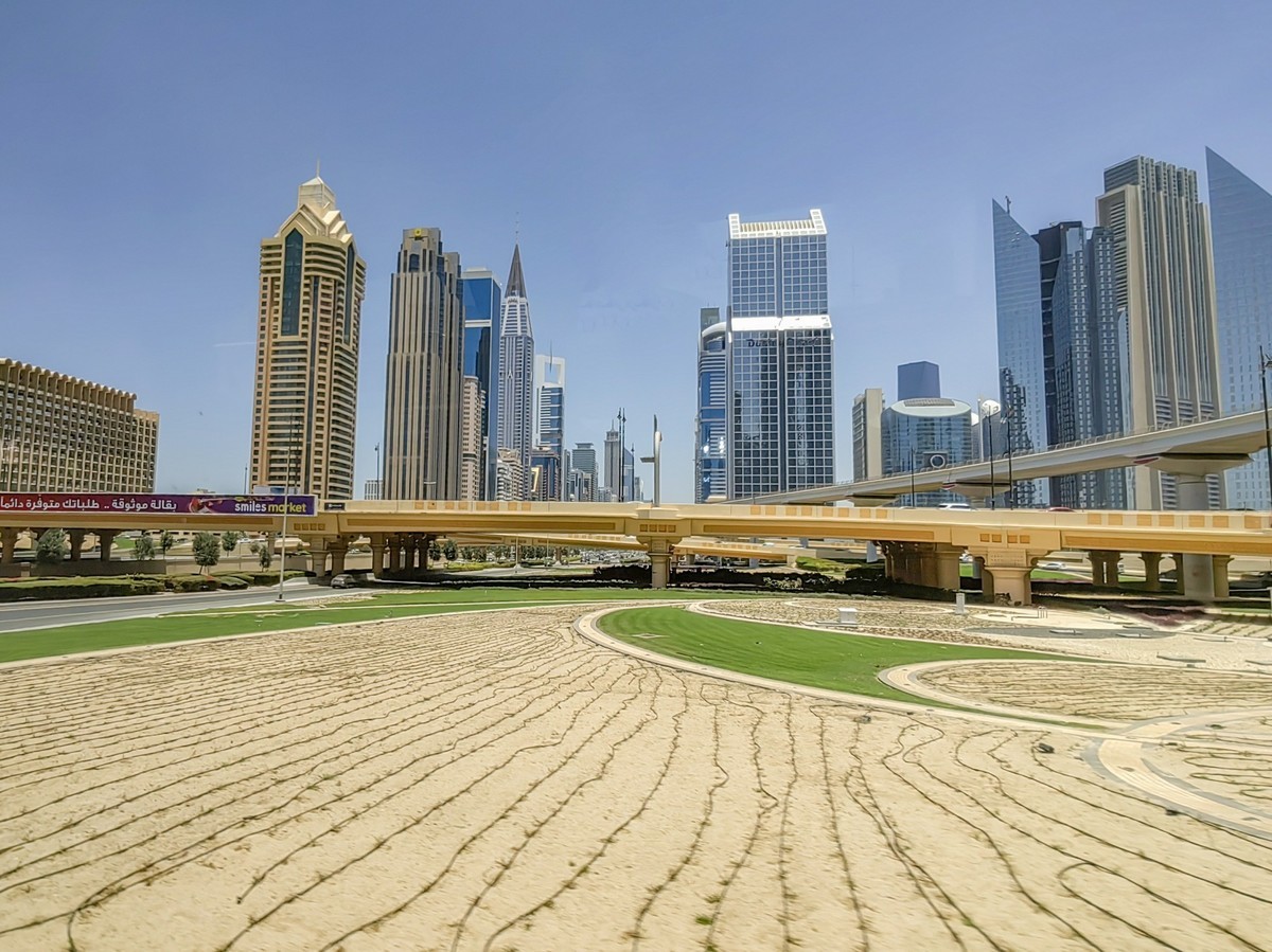 阿联酋游拍七迪拜城市风光